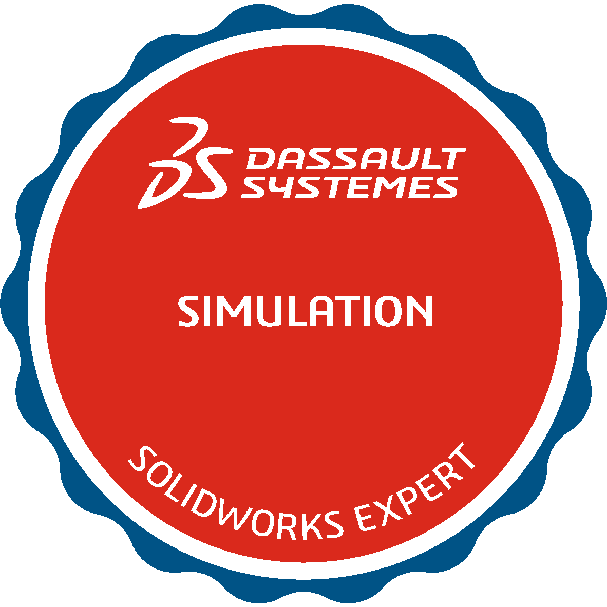 Certified SolidWorks Expert - Simulation badge
